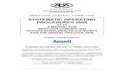 SYSTEMATIC OPERATING PROCEDURES 2005 - … Systematic Operating Procedures ... including Exodontia, Periodontal Surgery, ... (i.e. mechanical instrument washer) is used: ...