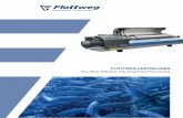 FLOTTWEG CENTRIFUGES The Most Efficient Industrial · PDF filehuman consumption. ... The Tricanter® process is considered to be the standard fish meal ... material which is not used