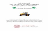 Tractor and Machinery - Cornell University4hstaff.cce.cornell.edu/system/files/tractorandmachineryguidelines... · Safe Tractor and Machinery Operation Program Certification Guidelines