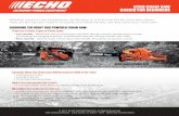 TOP HANDLE CHAIN SAW REAR HANDLE CHAIN -  · PDF fileTOP HANDLE CHAIN SAW REAR HANDLE CHAIN SAW. UNDERSTANDING YOUR CHAIN SAW FLUIDS: Fuel & Oil • All 2-cycle chain saws use a