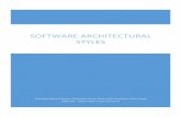 SOFTWARE ARCHITECTURAL STYLESkremer.cpsc.ucalgary.ca/.../W2013/papers/04ArchitectureStyles.pdf · Introduction!to!Software!Architectural!Styles! ... the!hardware!bus!architecture!used!to!link!physical!computer!resources,!the!message!bus!