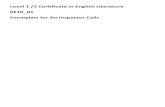 KET0 01 Paper 1 A Inspector Calls - Cram With Anne · PDF file12.06.2012 · Exemplars for An Inspector Calls. Candidate A : Q02 – An Inspector Calls. Commentary and mark: The ...