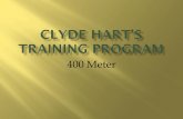 Clyde Hart’s Training Program for 400 Meter Runners Training Program.pdfClyde Hart’s Training Program for 400 Meter Runners Author: Martha_Moore Created Date: 1/9/2014 2:50:34