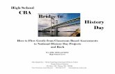 High School CBA Bridge to History  · PDF file(Also Documentary and Website projects) All ... Alignment of High School US Foreign Policy CBA Rubric and History Day Scoring