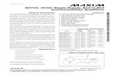 SOT23, 3V/5V, Single-Supply, Rail-to-Rail Instrumentation ... · PDF fileGeneral Description The MAX4460/MAX4461/MAX4462 are instrumentation amplifiers with precision specifications,