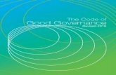 The Code of Good Governance - Volunteer · PDF fileThe Code of Good Governance Developing Governance ... support across the sector: ranging from early years and youth through to age,