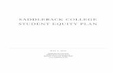 SADDLEBACK COLLEGE STUDENT EQUITY PLAN 3.03...saddleback college student equity plan may 4, 2005 saddleback college 28000 marguerite pkwy mission viejo, ca 92692-3635