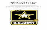 Army PCS TrAvel vouCher Guide - JRTC and Fort  · PDF fileDependents, Temporary Lodging Expense (TLE), ... Supervisor/Reviewer and Date: ... Army PCS Travel Voucher Guide