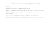 Table of Contents of Handout Materials · PDF fileTable of Contents of Handout Materials ... at the time of the contract's termination, ... An acute condition is a medical condition