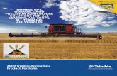 Trimble Precision Agriculture Brochure sistemy...(12.1” / 30.73 cm). Two GPS + GLONASS receivers—precision with the vehicle, as well as the working implement behind the tractor