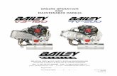 ENGINE OPERATION AND MAINTENANCE MANUAL DOWNLOAD/V3-4V ENGINE MANUAL V1.… · ENGINE OPERATION AND MAINTENANCE MANUAL PAGE 1 INTRODUCTION ... The Bailey V3-180 is a 4 Stroke, forced