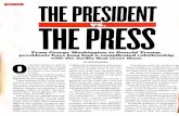 UPFRONT president and the press - Mr. Rickman's … PAST From George Washington to Donald Trump, presidents have long had a complicated relationship with the media that cover them