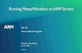 Title 44pt sentence case Running Mesos/Marathon on … Mesos/Marathon on ARM Servers Yuqi Gu MesosConAsia, ... #Install Django ... #Copy Web Server Configuration and static files