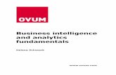 Business intelligence and analytics fundamentals · PDF fileBusiness intelligence and analytics fundamentals ... Although the concept of BI is well ... organizations identify important