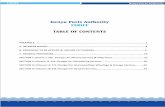 Kenya Ports Authority TARIFF TABLE OF … 2012 Book for Website.pdfof the Kenya Ports Authority Act, ... Customs licensed inland depots appointed by Kenya Revenue Authority for the
