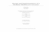 Design and Implementation of a Modular Multilevel Converterece.eng.umanitoba.ca/undergraduate/ECE4600/ECE4600/Archive/2012/... · This report describes the design and implementation