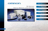 W-Series - Omron on Trascon Technologyomron.com.ru/dynamic/managers/manage_26/files/C28GCWSSMD...Servo System Overview Servo Motor and Drive Specifications Servo Motor and Drive Dimensions