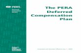 The PERA Deferred Compensation Plan · PDF fileThe PERA Deferred Compensation Plan Table of Contents Page Article 1 Introduction and Purpose of Plan 1.1 Establishment of Plan 1 1.2