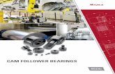 CAM FOLLOWER BEARINGS - Regal · PDF fileslot to hold bearing during installation Hex-Hole ... Fitting included to provide easy relubrication with ... McGill® Cam Follower Bearings