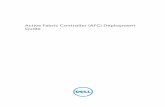 Active Fabric Controller (AFC) Deployment · PDF file2 Install AFC using OVF The following sections describe how to install AFC using OVF. You can install the software on a VM running