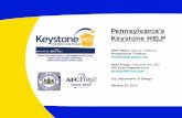 Pennsylvania's Keystone HELP · PDF filePennsylvania’s . Keystone HELP. Keith Welks, ... • Core investment capital is provided by PA Treasury, ... including CT Solar Lease
