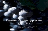 Texas wine grape guide - Texas A&M AgriLifegregg.agrilife.org/files/2015/05/Texas-Wine-Grape-Growing-Guide.pdf · ed in diversifying into new crops such as grapes. We developed this