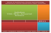Syllabus V45:B.Sc.Actuarial Science - Yashwantrao …ycmou.digitaluniversity.ac/WebFiles/YCMOU-AST Syllabus...Syllabus For V48: PG Dip (Actuarial Applications) Page 5 SYLLABUS FOR