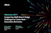 Conquering Multi-board Design Challenges to Create Next ... 2/Conquering Multi... · •30 years experience in the EDA industry Application Engineering, Marketing, Product development