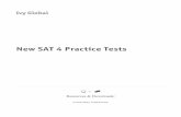 New SAT 4 Practice Tests - Ivy Global · PDF file · 2015-08-12New SAT 4 Practice Tests + ... Practice Test 4 Answers ... 268 PRACTICE TEST 4 | Ivy Global CONTINUE Questions 11-20