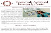 Sequoyah National Research Center Newsletterualr.edu/sequoyah/files/2015/07/2016-Spring_SNRC-newsletter.pdf · s reported in our Fall 2015 newsletter, ... Dr. J.W. Wiggins Native