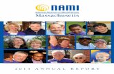 2013 ANNUAL REPORT - NAMI Mass this 2013 Annual Report, ... Ann Bersani Bill & Melinda Gates Foundation. Stephen Bing ... Dr. Marie Hobart Janet Hodges. Helen Holcomb