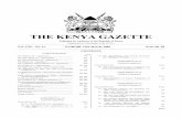 THE KENYA GAZETTE Guthua (Prof.) to be members of the Board of Management of the Kenya Medical ... THE KENYA GAZETTE 13th March, 2009 658 GAZETTE NOTICE NO. XXXX