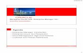 Managing Clouds with Enterprise Manager 12c - · PDF fileManaging Clouds with Enterprise Manager 12c: Overview presentation ... (assembly) provisioning ... and scale back •Live migration