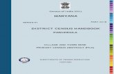 HARYANA - 2011 Census of India SERIES-07 PART XII-B DISTRICT CENSUS HANDBOOK VILLAGE AND TOWN WISE PRIMARY CENSUS ABSTRACT (PCA) PANCHKULA DIRECTORATE OF CENSUS OPERATIONS ... CENSUS