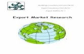 Export Market Research - sidf.gov.sasidf.gov.sa/en/MediaCenter/ResearchandStudies... · Export Market Research Introduction ... opportunities, alternatives and options, ... In the