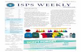 Thursday 30th November, 2017 THE INTERNATIONAL … AP Physics 2 class to de- ... Geography, History and much ... nebula and planets. ISPS WEEKLY NEWSLETTER Thursday 30th November,