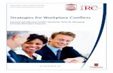 Strategies for Workplace Conflicts - Queen's University IRCirc.queensu.ca/.../strategies-for-workplace-conflicts-resolution... · Practical and Effective Conflict Resolution Skills