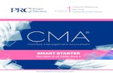 SMART STARTER - PRC Exam Review, CIA & CMA Exam · PDF fileFinancial Reporting Planning Performance & Control &HUWL ðHG 0DQDJHPHQW $FFRXQWDQW SMART STARTER Section A of CMA Part 1