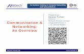 Nettech Private Limited Communication & … Service interface Peer-to-peer interface Interfaces. Nettech Private Ltd. ISO-OSI 7 Layer Ref. Model Application Session Transport Network