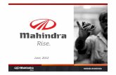 M&M Investor Presentation Handout June12 - AceAnalyser Meet/100520_20120808.pdf · Customer satisfaction ... Sonalika Escorts Tafe+Eicher Mahindra. ... The Company has 607 offices