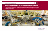 Vertical Helix Assembly Machine - · PDF fileof Europe’s tallest single storey buildings ... 2 Vertical Helix Assembly Machine . ... Technip Umbilicals Communication - August 2014