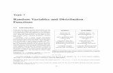 Random Variables and Distribution Functionsmath.arizona.edu/~jwatkins/G_randomvariables.pdfIntroduction to the Science of Statistics Random Variables and Distribution Functions Exercise