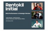 2013 Performance & Strategic Review - Rentokil Initial/media/Files/R/Rentokil/... · -Germany held back by impact of falling gold prices on Dental ... • Material improvement anticipated