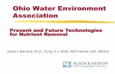 Present and Future Technologies for Nutrient · PDF filePresent and Future Technologies for Nutrient Removal ... Only viable if less energy is used than ... Haber-Bosch process uses