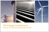 TD Energy Conference - Enbridge/media/Enb/Documents/Investor Relations... · TD Energy Conference ... performance and you are cautioned against placing undue reliance ... impact of