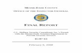 OFFICE OF THE INSPECTOR GENERAL - · PDF fileSynopsis The OIG’s review ... In 2006, the Office of the Inspector General (OIG) ... that discrepancies pertaining to revenue reported