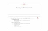 Goals for Reservoir Management - · PDF fileReservoir Management Goals for Reservoir Management Primary Goal Maximizing the value of the asset ... Reservoir Engineering Basic concepts