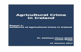 Agricultural Crime in Ireland · PDF fileAgricultural Crime in Ireland Report 1: ... waterways or livestock, ... Center for Extension and Continuing Education,