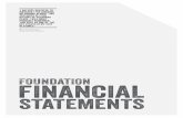 foundation FINANCIAL STATEMENTS - Parliament of NSW · PDF fileHistoric Houses trust AnnuAl RepoRt 2011–2012 ... (HHT) during the ... The financial statements have been properly