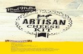 Artisan Cheese Kit Instructions - Mad Millie Cheese... · Difficulty: Very easy Let’s get making some cheese! Quark Quark is a quick and easy cheese to make which is loved for its
